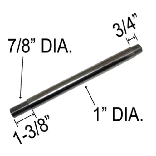 Tilt Tube Stainless 1X12-1/16 - Aftermarket