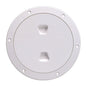 Beckson 6’’ Smooth Center Screw-Out Deck Plate - White [DP60-W] - Deck Plates