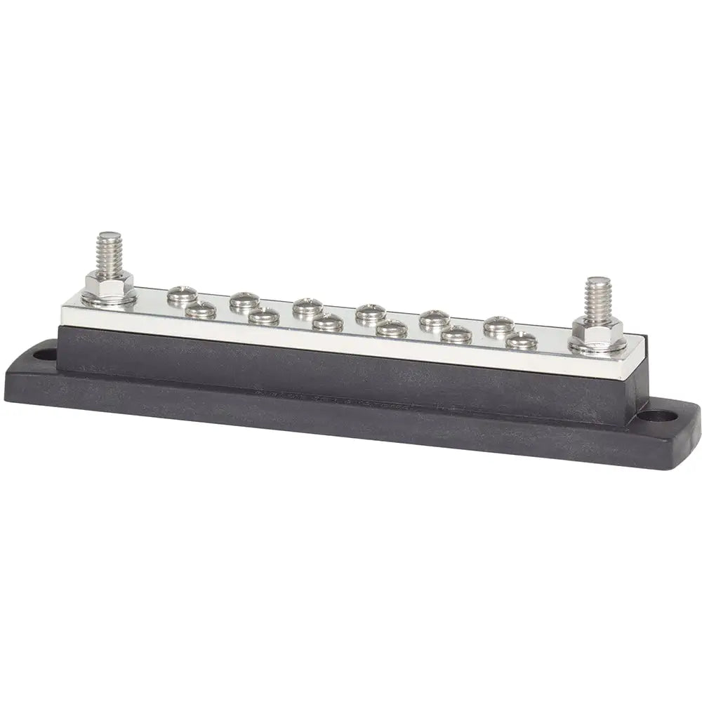 Blue Sea 2105 MaxiBus 250AMP Common BusBars 12 x #10 Terminal Screws [2105] - Busbars Connectors & Insulators