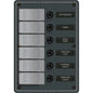 Blue Sea 8053 Slate Grey - 6 Position - Vertical [8053] - Electrical Panels
