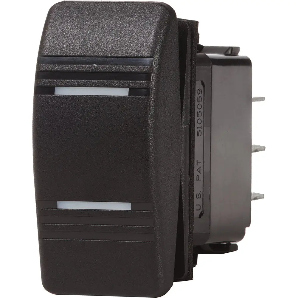 Blue Sea 8283 Water Resistant Contura III Switch - ON-OFF-ON - Black [8283] - Switches & Accessories
