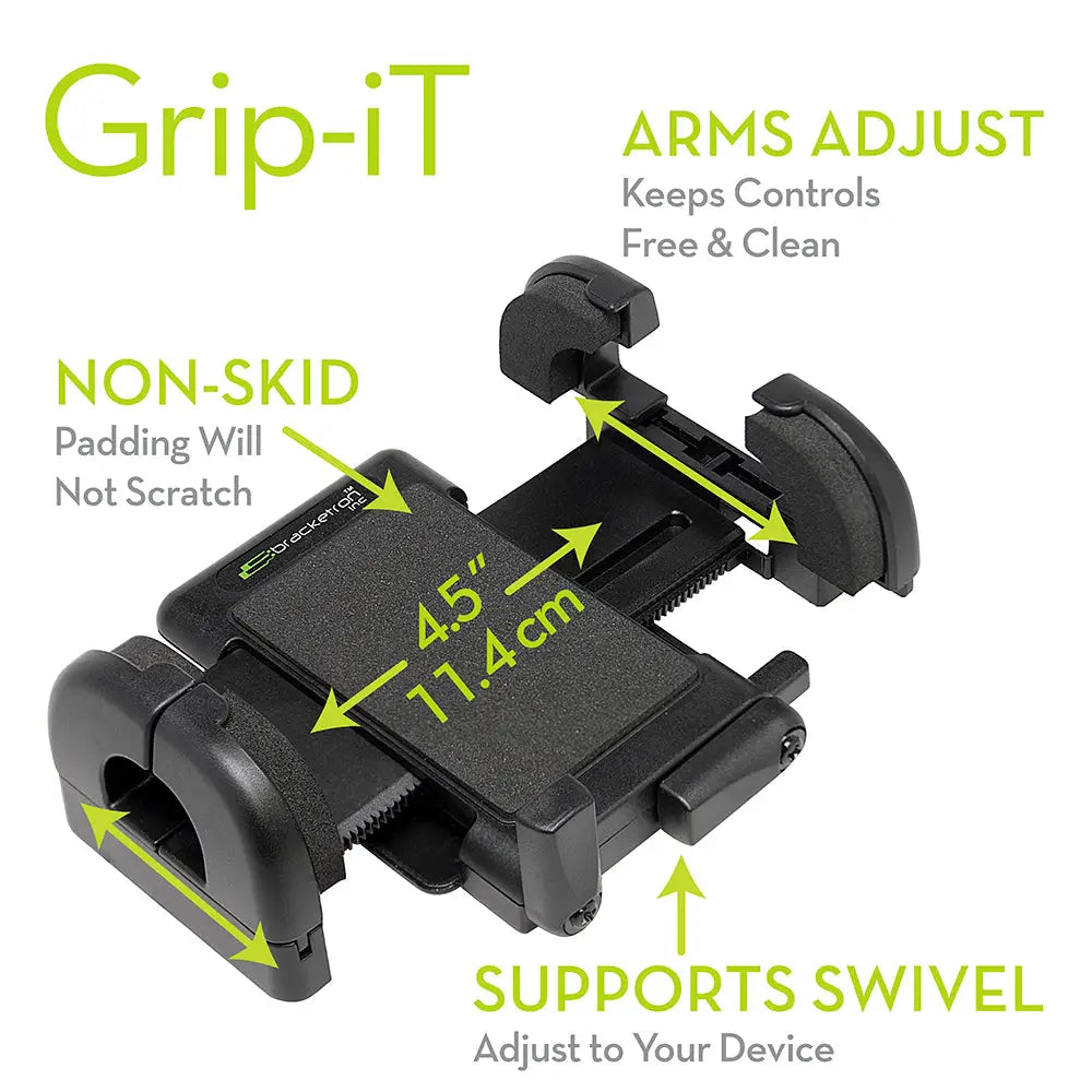 Bracketron Mobile Grip-iT Device Holder [PHV-200-BL] - GPS - Accessories