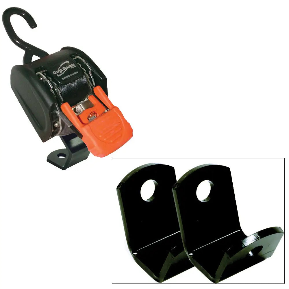 CargoBuckle Floor Mounting Bracket - Pair [F16777] - Tie-Downs