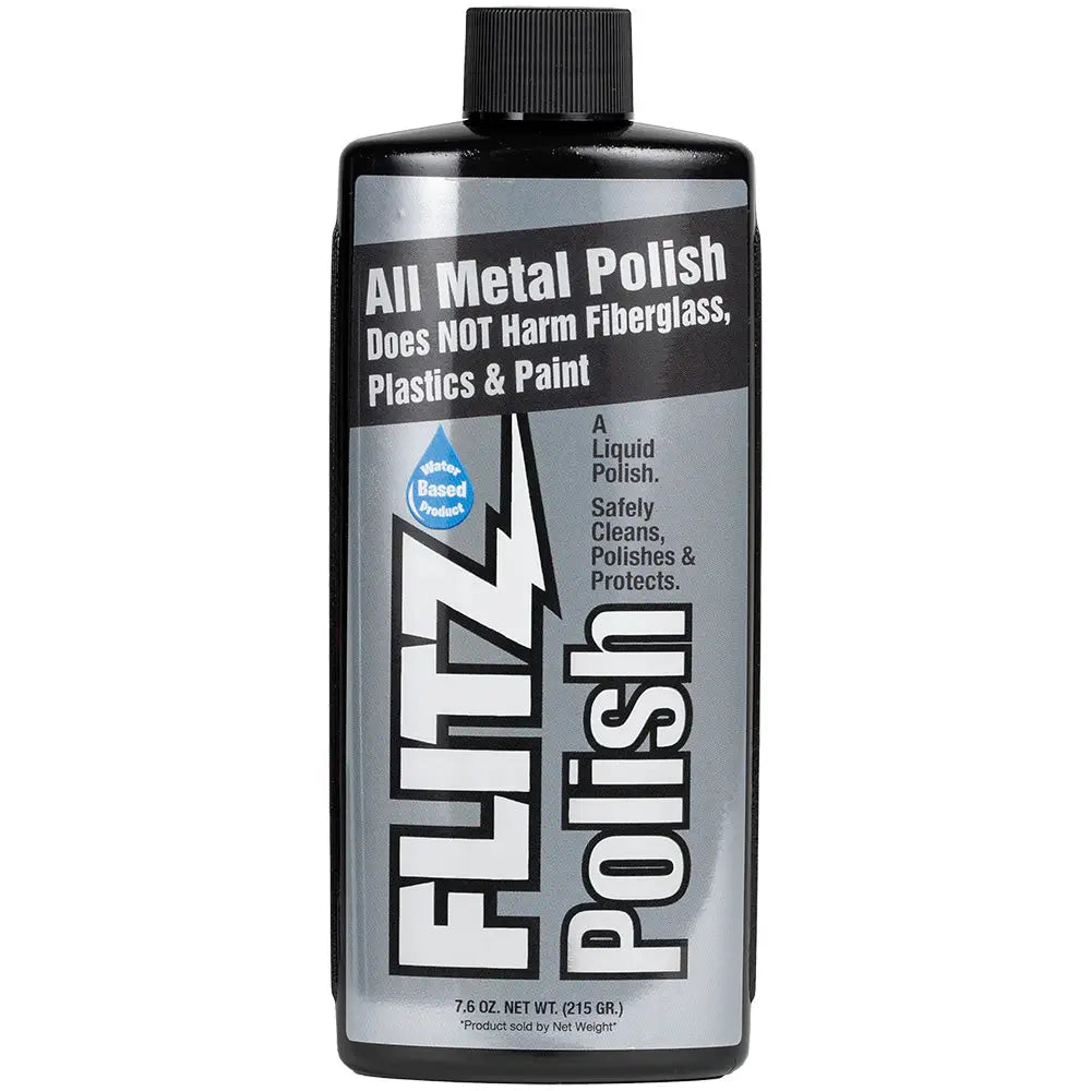 Flitz Polish - Liquid - 7.6 oz. Bottle [LQ 04587] - Cleaning