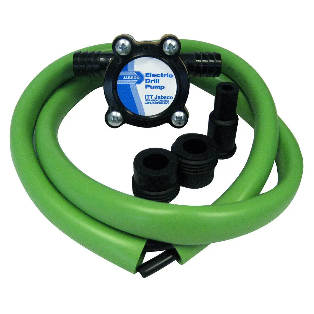 Jabsco Drill Pump Kit w/Hose [17215-0000] - Transfer Pumps
