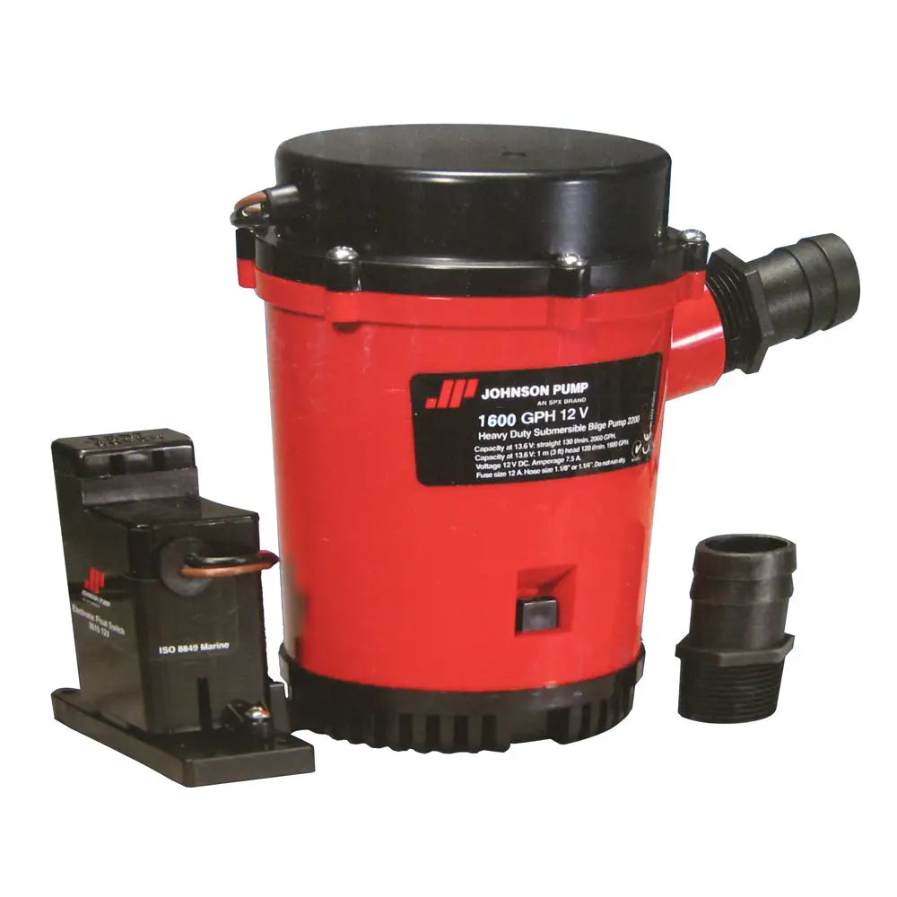 Johnson Pump 1600GPH Auto Bilge Pump w/Mag Switch - 12V [01604-00] - Bilge Pumps