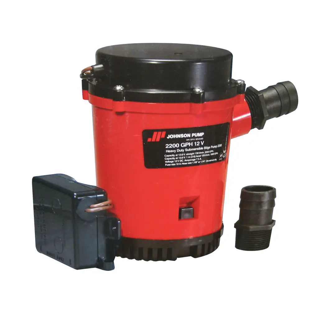 Johnson Pump 2200GPH Ultima Combo Auto Bilge Pump - 12V [02274-001] - Bilge Pumps
