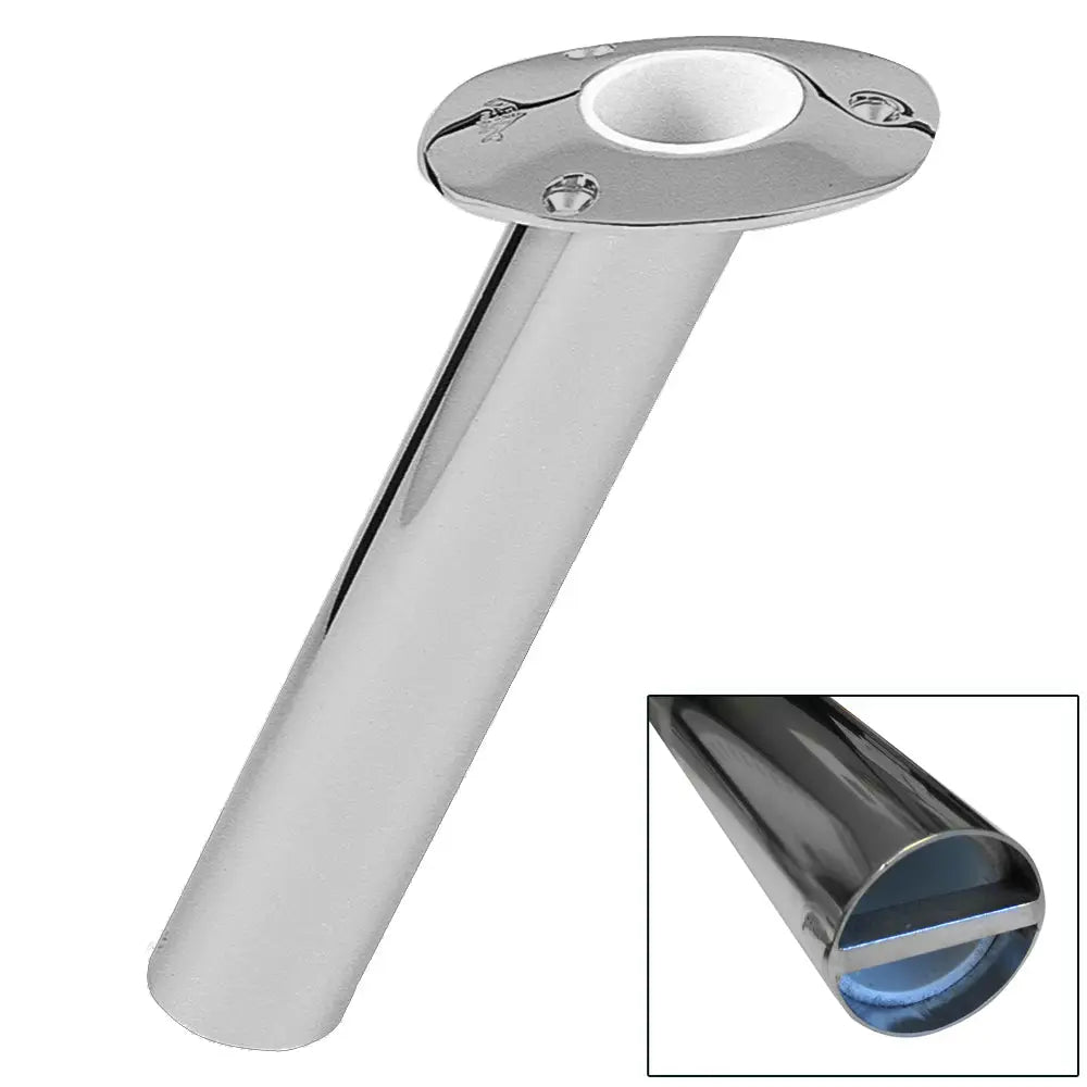 Lee’s 30 Degree Stainless Steel Bar Pin Rod Holder - 2’’ O.D. [RH525SS/XS] - Rod Holders