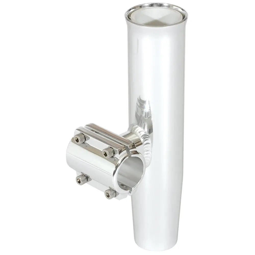 Lee’s Clamp-On Rod Holder - Silver Aluminum - Horizontal Mount - Fits 1.660’’ O.D. Pipe [RA5203SL] - Rod Holders
