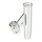 Lee’s Clamp-On Rod Holder - Silver Aluminum - Vertical Mount - Fits 1.660’’ O.D. Pipe [RA5003SL] - Rod Holders