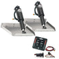 Lenco 12’’ x 18’’ Edgemount Trim Tab Kit w/LED Indicator Switch Kit 12V [TT12X18EI] - Trim Tabs
