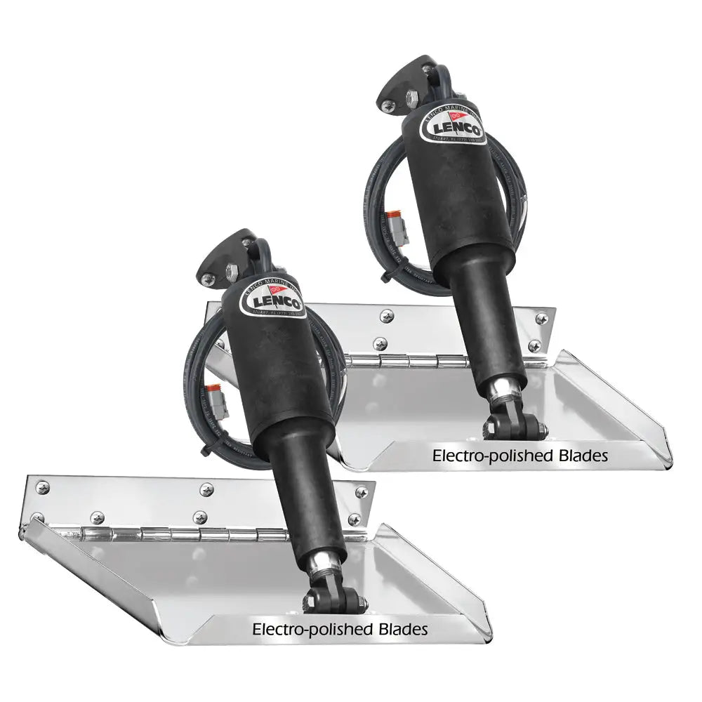 Lenco 12’’ x 9’’ Standard Performance Trim Tab Kit w/o Switch Kit 12V [15036-101] - Trim Tabs