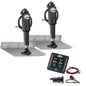 Lenco 9’’ x 12’’ Standard Trim Tab Kit w/LED Integrated Switch Kit 12V [15108-103] - Trim Tabs