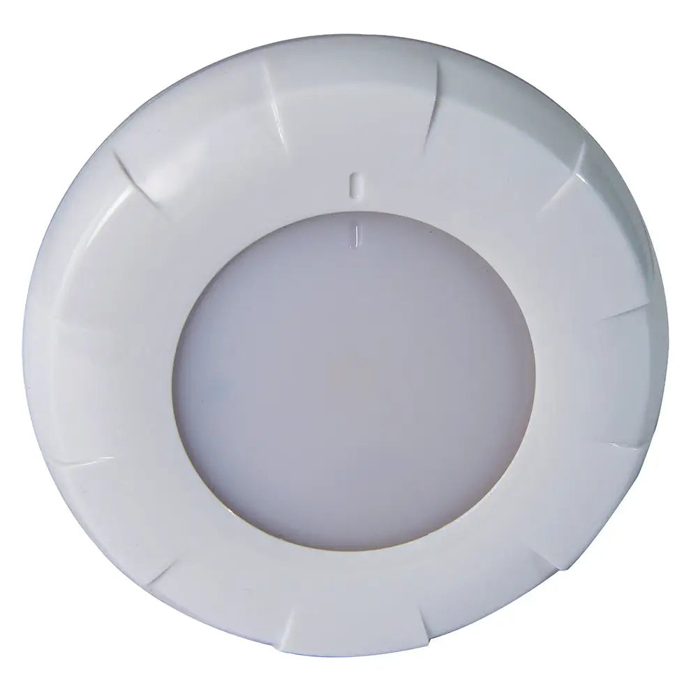 Lumitec Aurora LED Dome Light - White Finish - White/Red Dimming [101076] - Dome/Down Lights