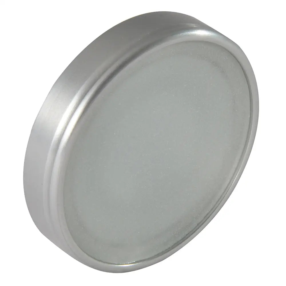Lumitec Halo - Flush Mount Down Light - Brushed Finish - 4-Color White/Blue/Red/Purple Non-Dimming [112800] - Dome/Down