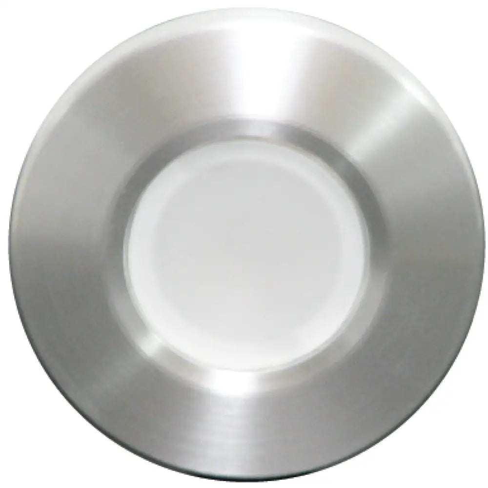 Lumitec Orbit - Flush Mount Down Light - Brushed Finish - White Non-Dimming [112503] - Dome/Down Lights