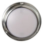 Lumitec TouchDome - Dome Light - Polished SS Finish - 2-Color White/Red Dimming [101098] - Dome/Down Lights