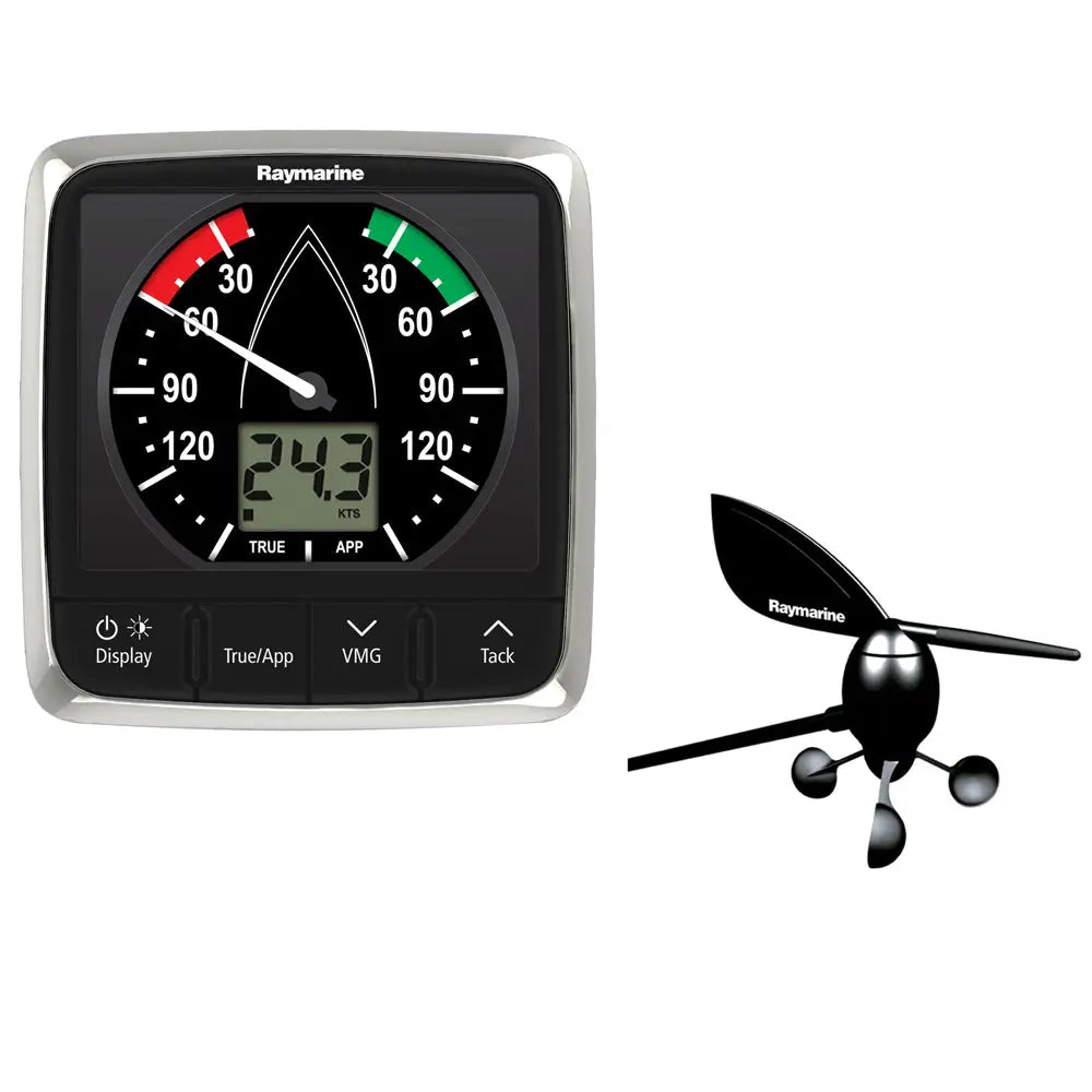Raymarine i60 Wind Display System w/Masthead Wind Vane Transducer [E70150] - Instruments