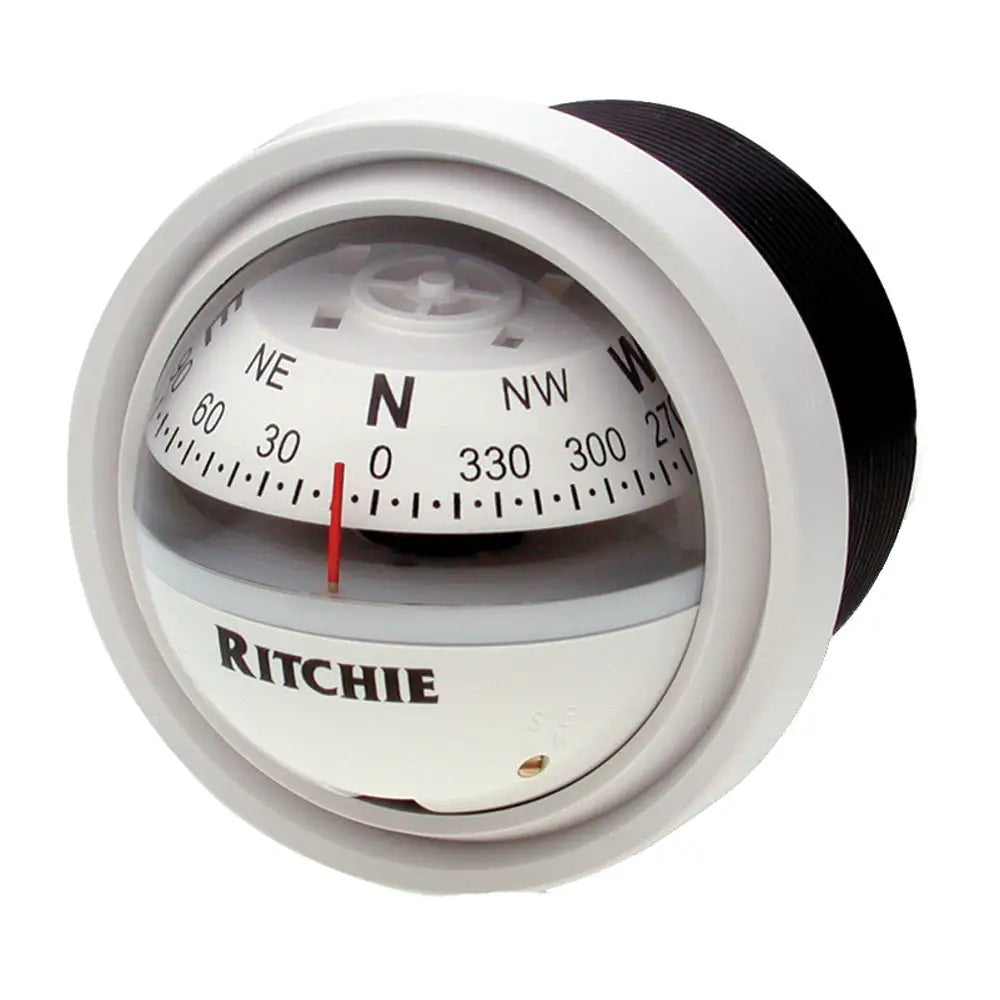 Ritchie V-57W.2 Explorer Compass - Dash Mount - White [V-57W.2] - Compasses