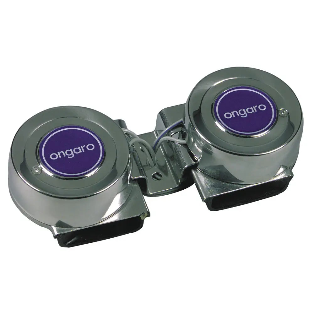 Schmitt Marine Ongaro Mini Compact Twin Horn - 12V [10001] - Horns