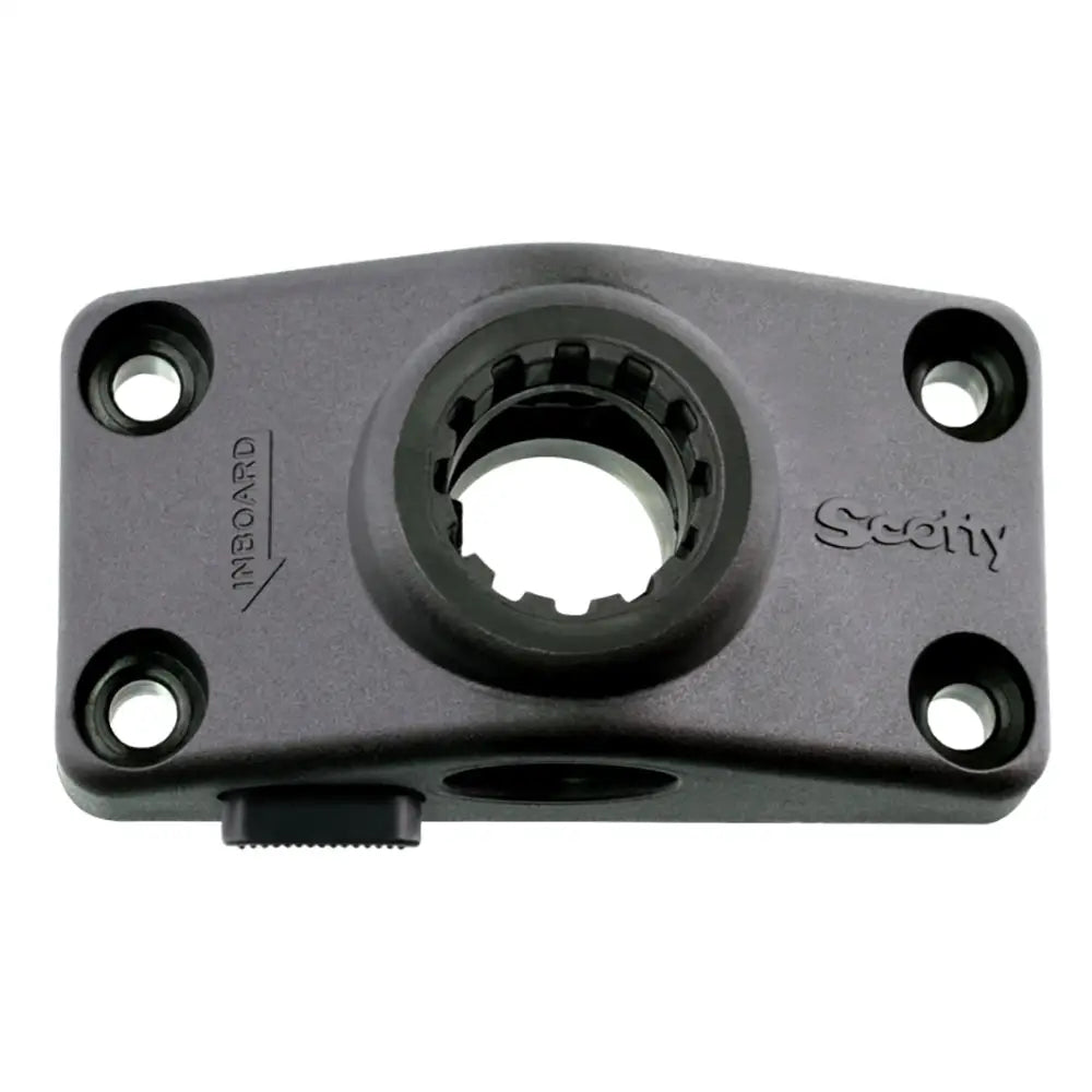 Scotty 241 Locking Combination Side or Deck Mount - Black [241L-BK] - Accessories