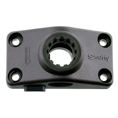 Scotty 241 Locking Combination Side or Deck Mount - Black [241L-BK] - Accessories