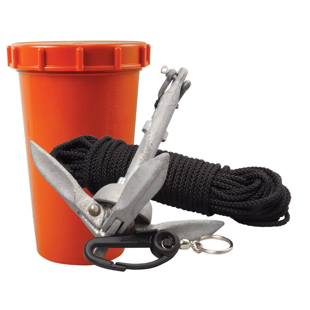 Scotty Anchor Kit - 1.5lbs Anchor & 50’ Nylon Line [797] - Anchoring