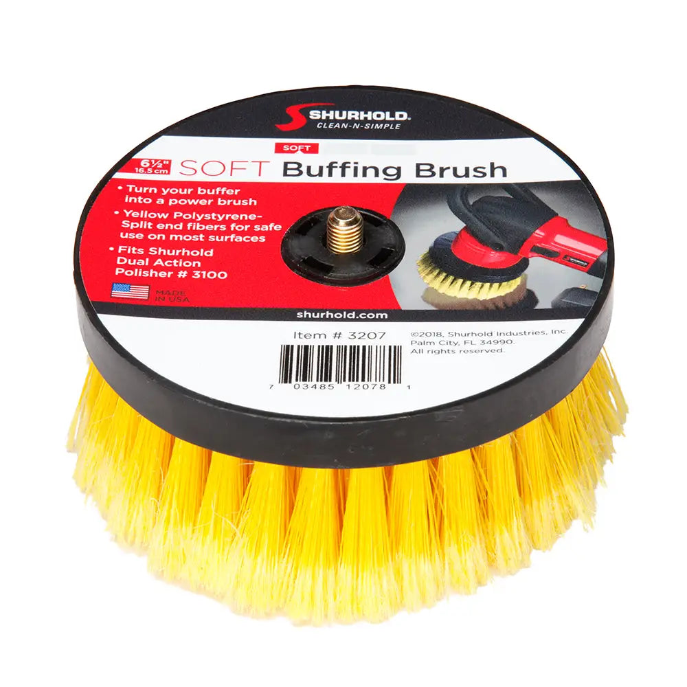 Shurhold 6-1/2’’ Soft Brush f/Dual Action Polisher [3207] - Cleaning