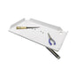 TACO 20’’ Poly Filet Table w/Adjustable Gunnel Mount - White [P01-2120W] - Filet Tables