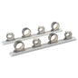TACO 4-Rod Hanger w/Poly Rack - Polished Stainless Steel [F16-2752-1] - Rod & Reel Storage