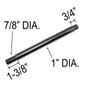 Tilt Tube Stainless 1X12-1/16 - Aftermarket