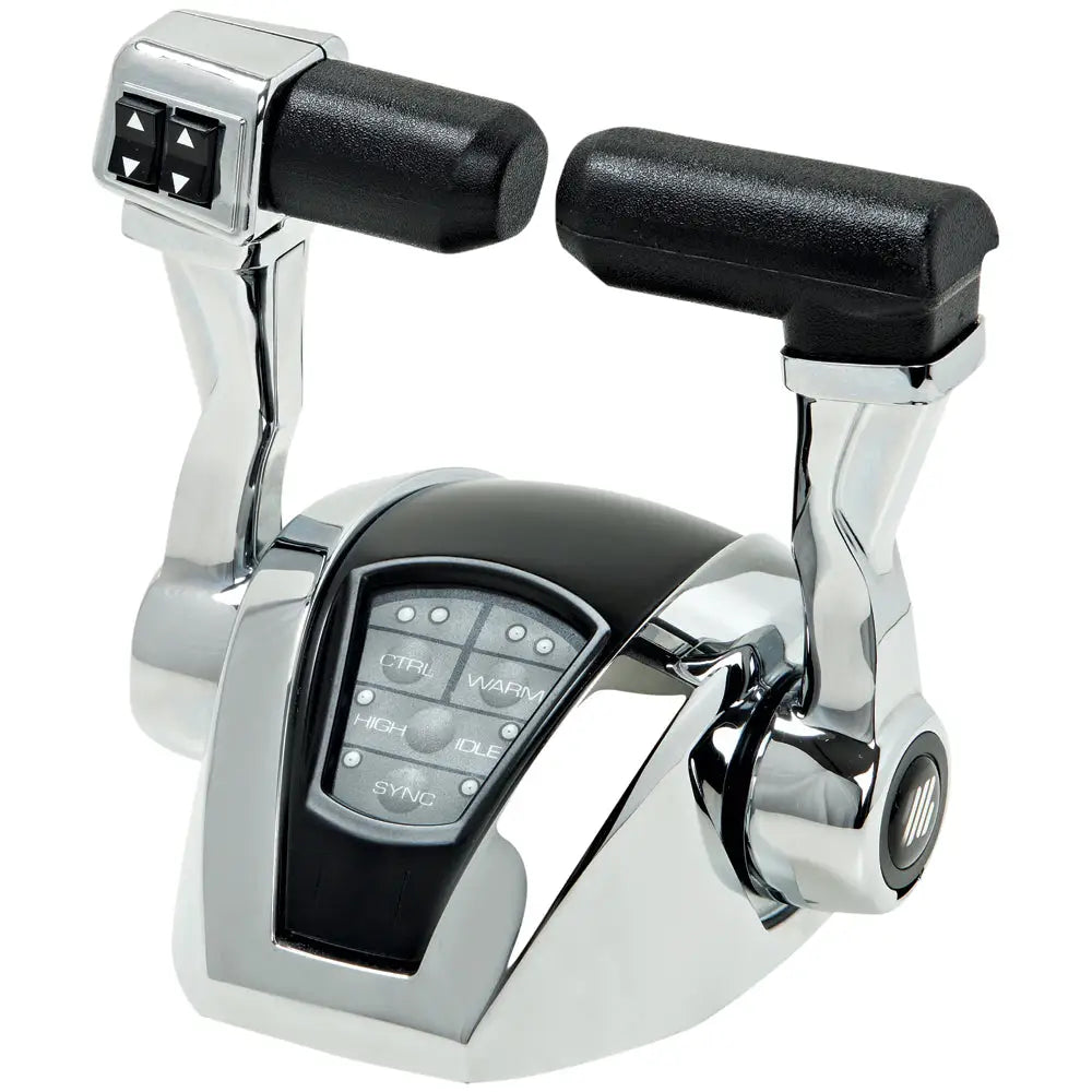 UFlex Power A Mark II Twin Engines Control Head w/Trim [42012V] - Engine Controls
