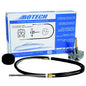 UFlex Rotech 12’ Rotary Steering Package - Cable Bezel Helm [ROTECH12FC] - Steering Systems