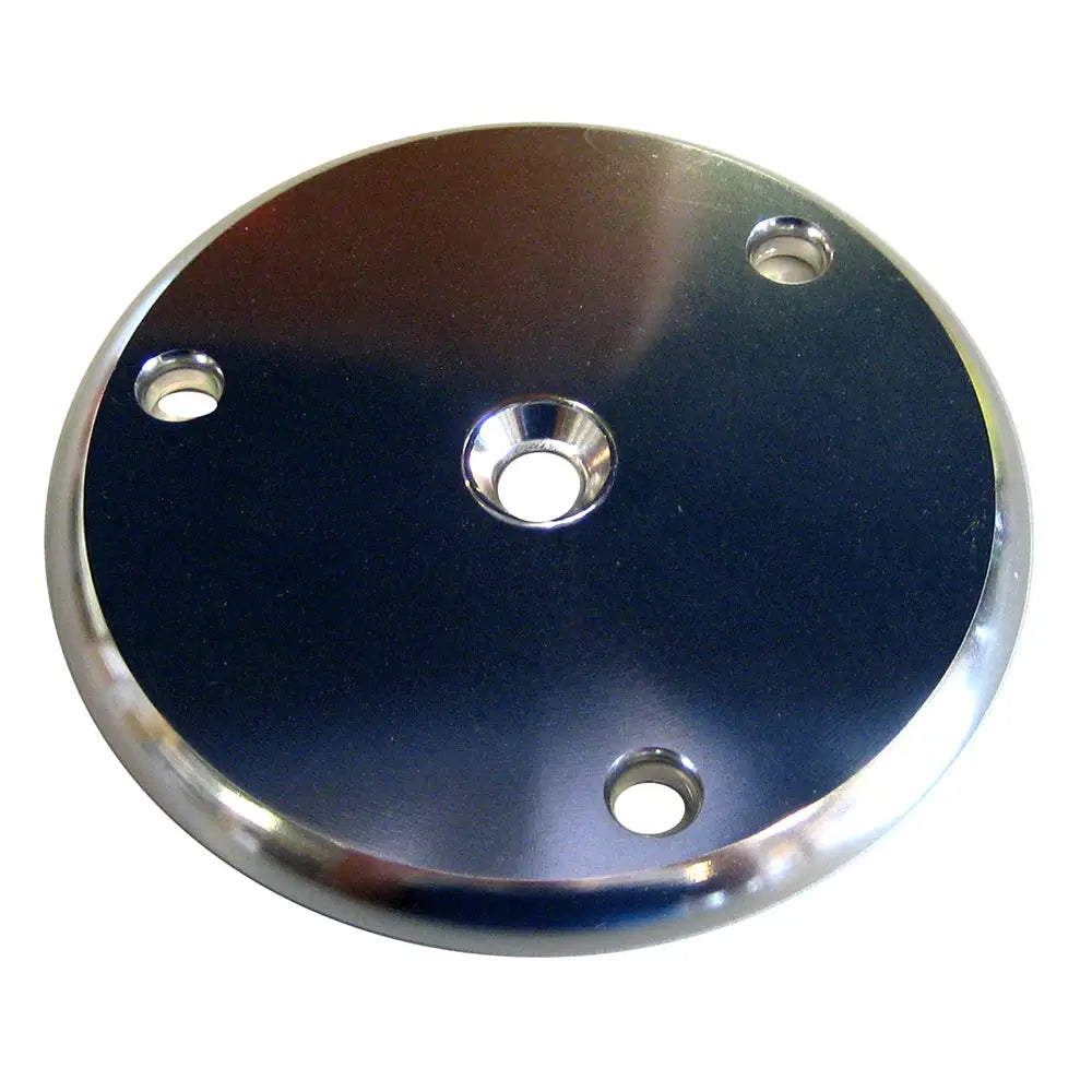 Wahoo 109 Backing Plate w/Gasket - Anodized Aluminum [109] - Rod Holder Accessories