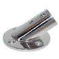 Whitecap 1’’ O.D. 30 Degree Round Base SS Rail Fitting [6177C] - Rail Fittings