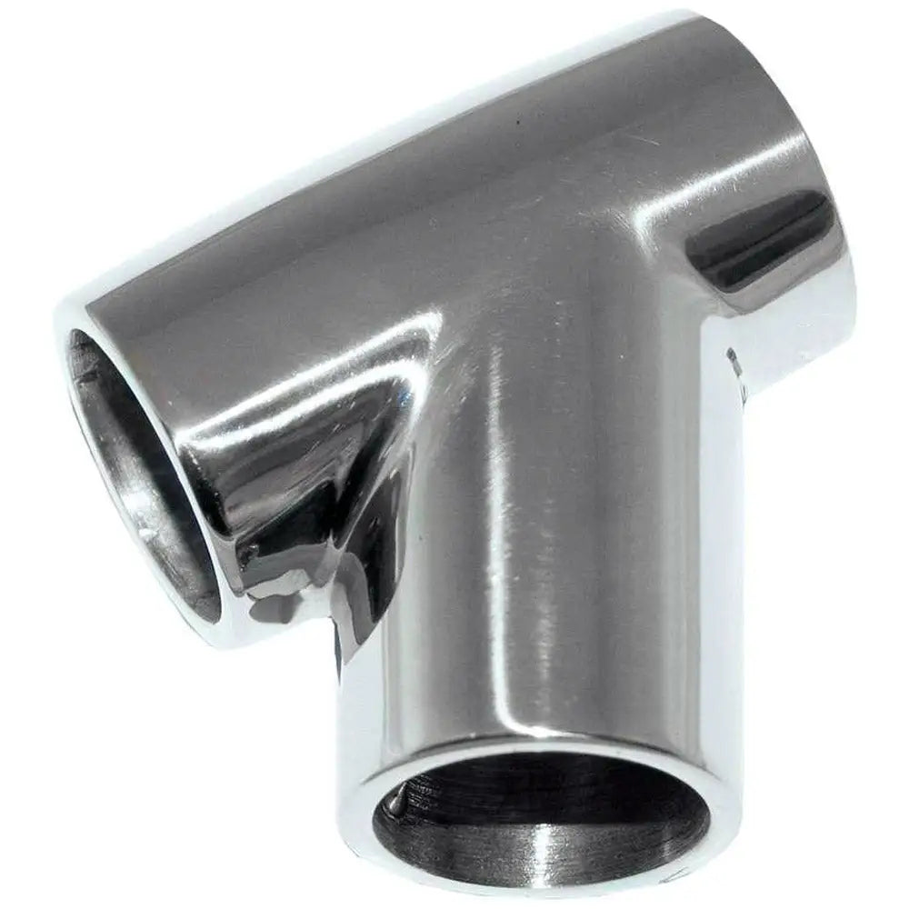 Whitecap 1’’ O.D. 60 Degree SS Universal Tee [6193C] - Rail Fittings